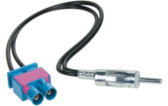Antenna Adapter DIN Double-FAKRA (m) > DIN (m) Audi -Seat -Maserati -Volkswagen -Skoda -Scania