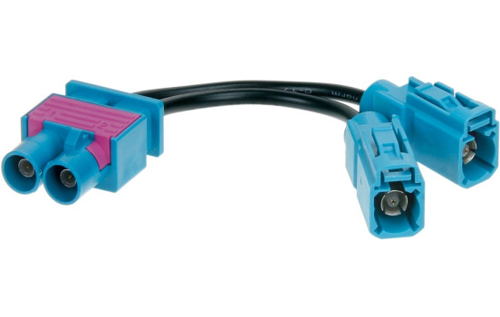 Antenna Adapter Double-FAKRA (m) > 2 x Fakra Z (w) Audi -Maserati -Scania - Skoda -Volkswagen -Se