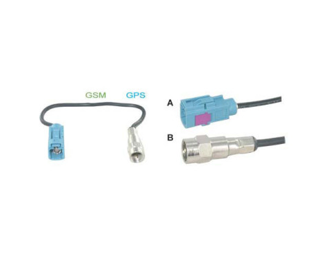 GSM / GPS Fakra adapter