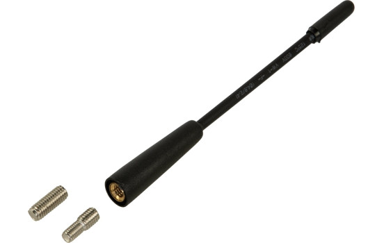 Flexible antenna rod 14cm AM/FM, with M5 and M6 adapters, Image 2
