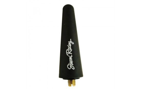 Simoni Racing Rubber Antenna 'Fun' - Black - Length 5cm