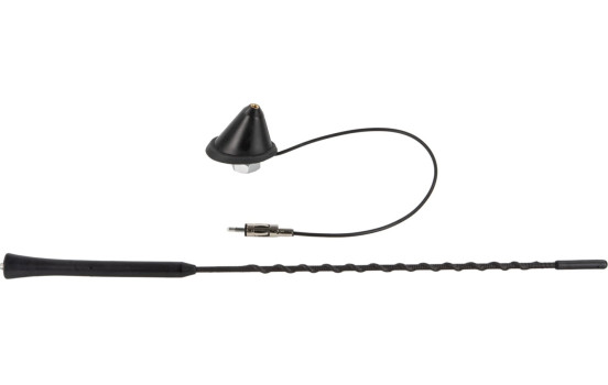 Universal roof antenna 16V AM/FM passive 72 degree mounting angle, Image 2