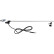 Window style antenna AM/FM chrome 100cm 3-part extendable, Thumbnail 2