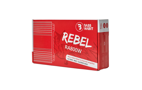 BASS HABIT REBEL 4ch amplifier, Image 15