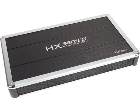 HX-SERIES 4-Channel High-end Power Amplifier. With Full-Mosfet technology