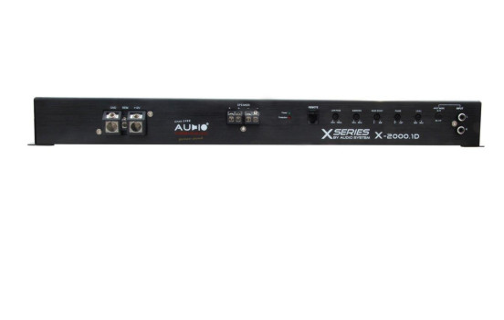 AUDIO SYSTEM 1-channel X--ION SERIES digital mono amplifier, Image 6