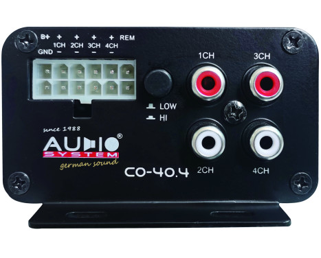 CO-SERIES 4-Channel IC Amplifier ISO Connection, Image 2