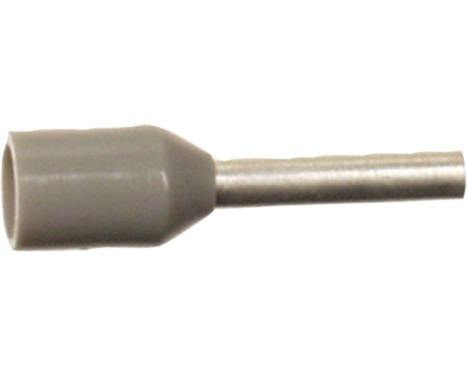 Wire end sleeve Grey 4.0 mm² (100 pieces)