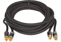 AUDIO SYSTEM HIGH-END cinch cable. 1500mm OFC cinch cable with SNAKE-SKIN