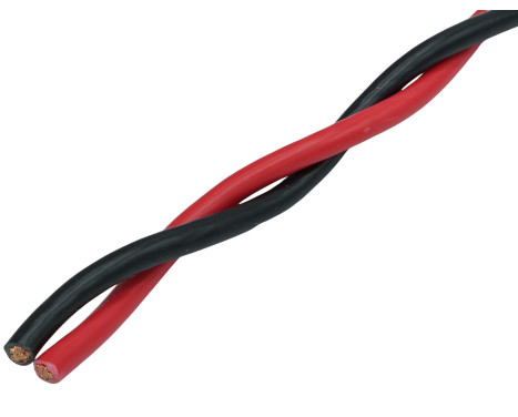 AUDIO SYSTEM "TWISTED" speaker cable 2x 4 mm² Red/Black 100