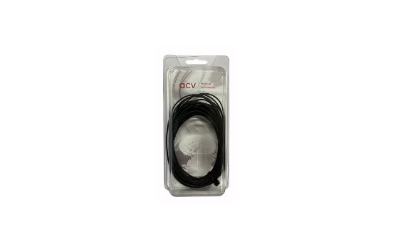power cable 4mm black 5 mtr in blister