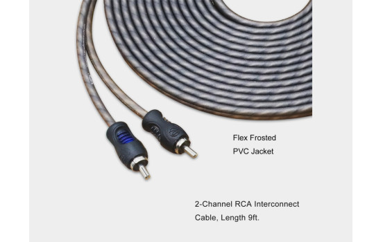 Recoil Echo OFC RCA Cinch Cable 2 Channel 360cm, Image 3
