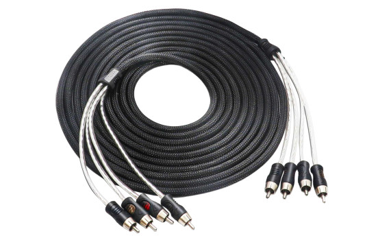 Recoil Premium OFC RCA Cinch Cable 4 Channel 600cm