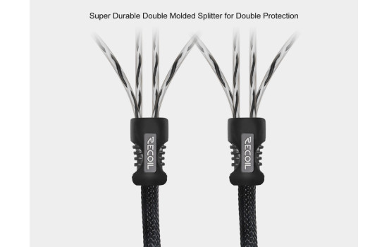 Recoil Premium OFC RCA Cinch Cable 4 Channel 600cm, Image 2