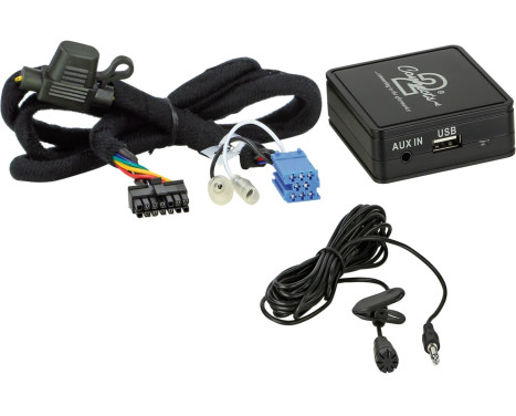 Bluetooth Adapter Peugeot 206/ 307/ 406/ 407/ 607/ 807 with ISO connector