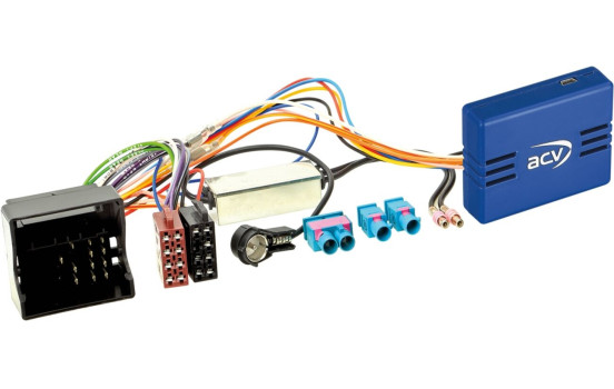 CAN-Bus Kit Quadlock > ISO / Antenna > ISO Div. models Audi- Maserati- Seat- Skoda- Volkswag