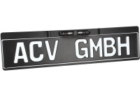 Rear view camera (license plate) - surface mounted construction