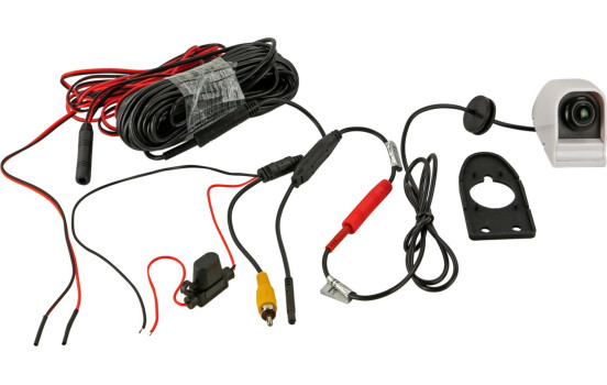Rear view camera van/camper, teardrop-shaped, white, Image 2