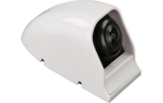 Rear view camera van/camper, teardrop-shaped, white, Image 3