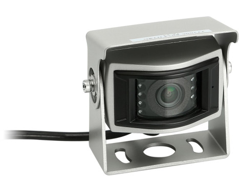 Reversing Camera universal Truck/Camper/commercial vehicle 170° (silver)