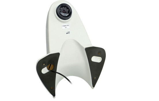 Reversing camera white surface mounted NTSC with TV lines and IR