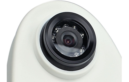 Reversing camera white surface mounted NTSC with TV lines and IR, Image 2