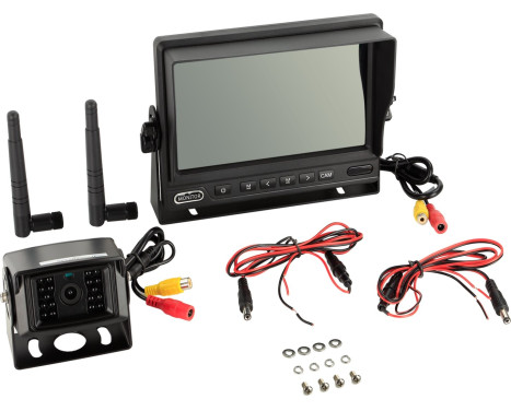 Rear view camera monitor kit 7" AHD wireless camera set