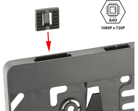 Reversing camera AHD (license plate) - surface-mounted construction, Image 2