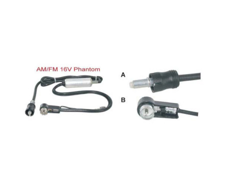AM / FM 16V Phantom antenna adapter