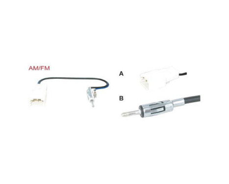 AM / FM antenna adapter