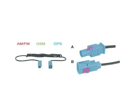 AM / FM GSM / GPS Fakra adapter