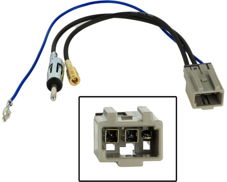 Antenna Adapter GT13 (f) -> DIN (m)/SMB (f) Isuzu D-Max