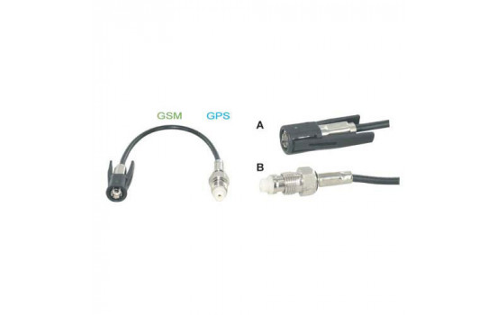 GSM GPS antenna adapter