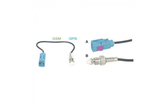 GSM / GPS Fakra adapter