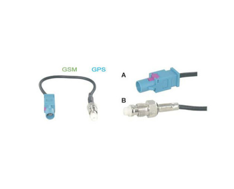 GSM / GPS Fakra adapter
