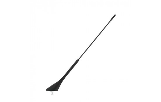 Roof antenna 16V black passive