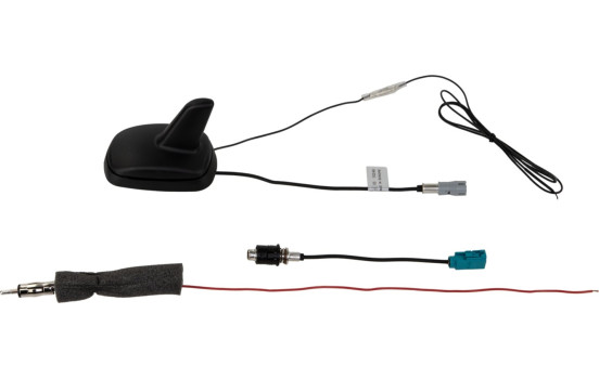 Shark roof antenna AM/FM incl adapters DIN & Fakra (phantom), Image 2