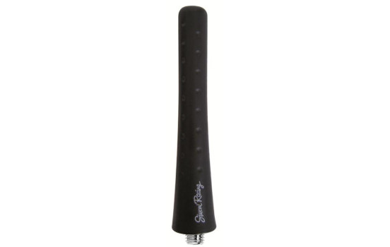 Simoni Racing Aluminum Antenna Rubber - Black - Length 8cm