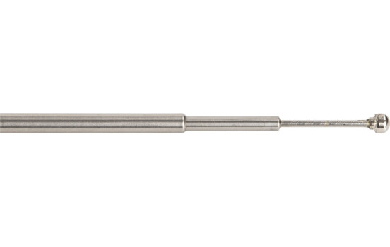 Window style antenna AM/FM chrome 100cm 3-part extendable, Image 3