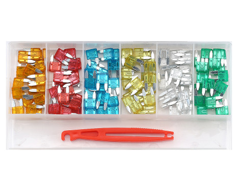 Assorted plug-in fuses 121 pieces