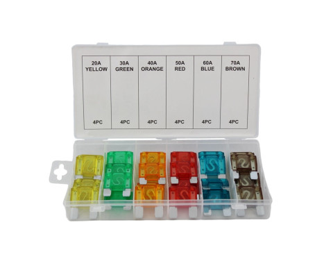 Assortment Maxi fuses 24 pcs