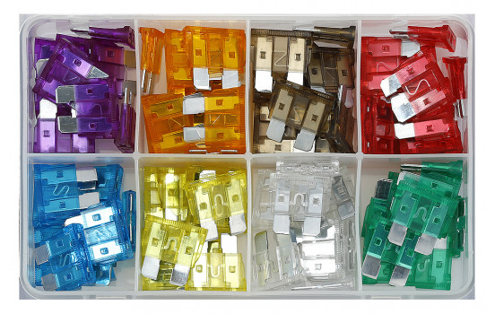 Assortment of plug-in fuses 80 pieces