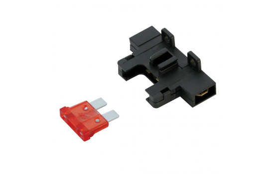 Fuse holder + plug fuse 10A