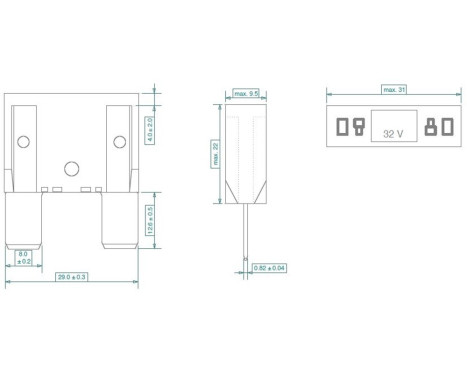 Maxi Blade Fuse, Image 2