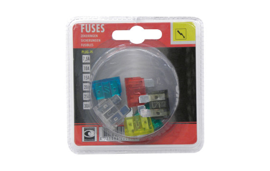 Plug-in fuse assortment 6pcs, Image 2
