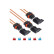 Recoil ATC/ ATO fuse holder with cover 12AWG 2.5mm², 3x incl. 3x 10A & 3x 15A fuses