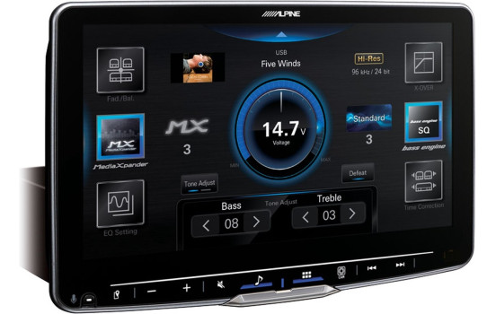 Alpine iLX-F905D Halo9 1-DIN Multimedia Receiver