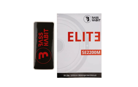 BASS HABIT SPL Elite 8" Heavy midrange 4ohm, Image 5