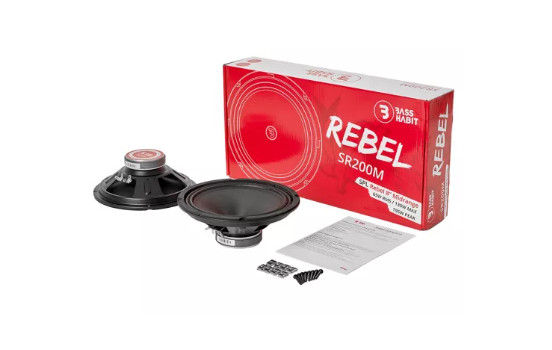 BASS HABIT SPL REBEL 8" midrange 4Ohm