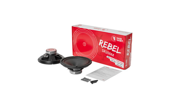 BASS HABIT SPL REBEL 8" midrange 4Ohm, Image 4
